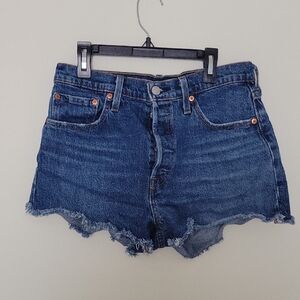 Levi's Classic Blue Jean Shorts